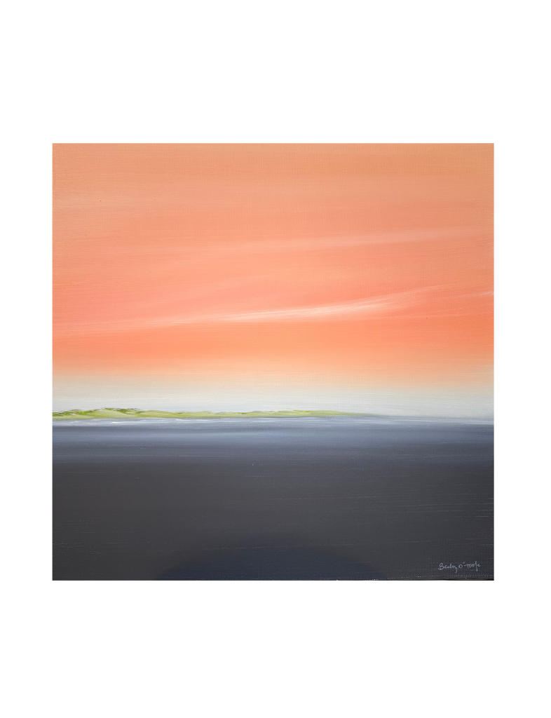 Coral Stillness Painting