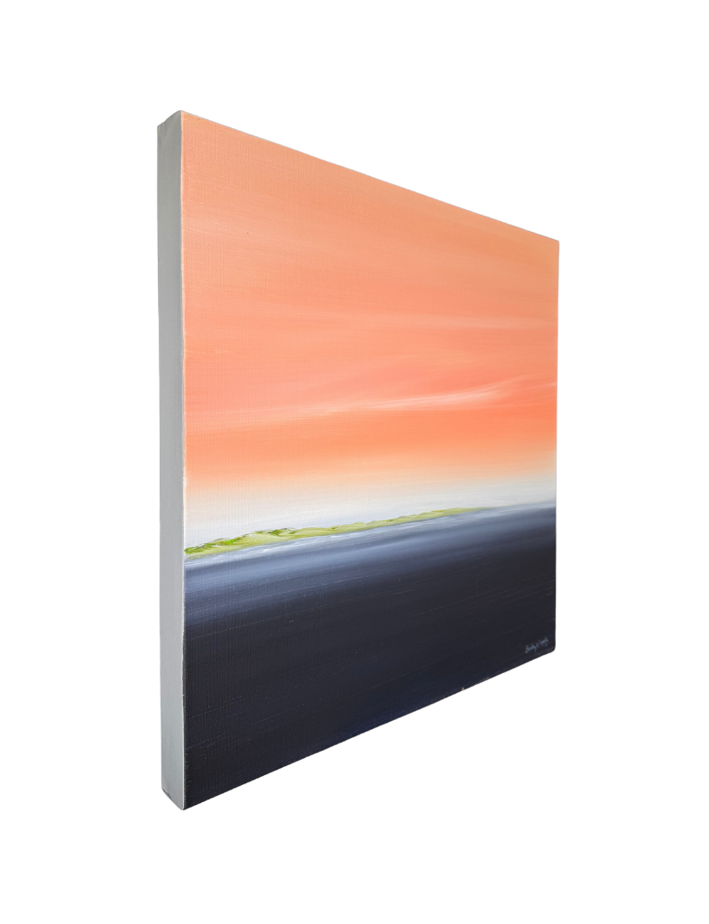 Coral Stillness Painting