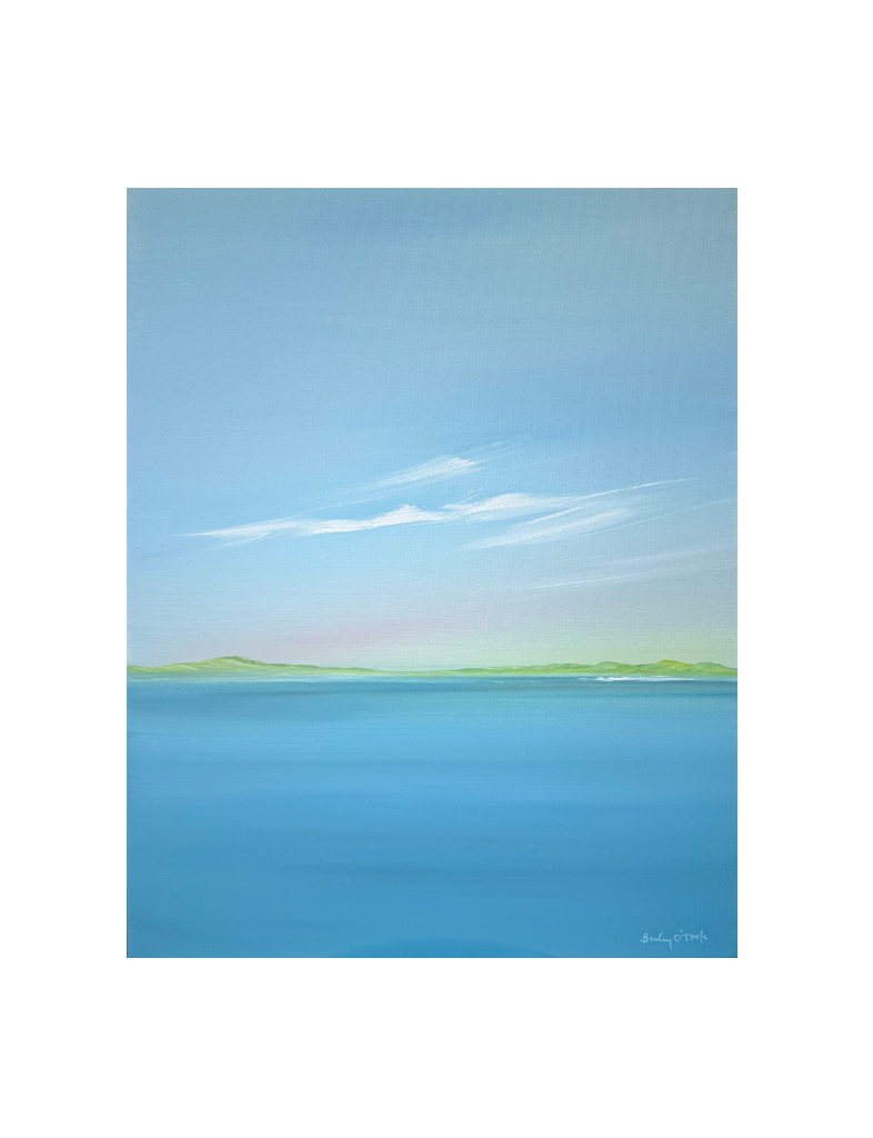 Still Waters, Soft Skies Painting