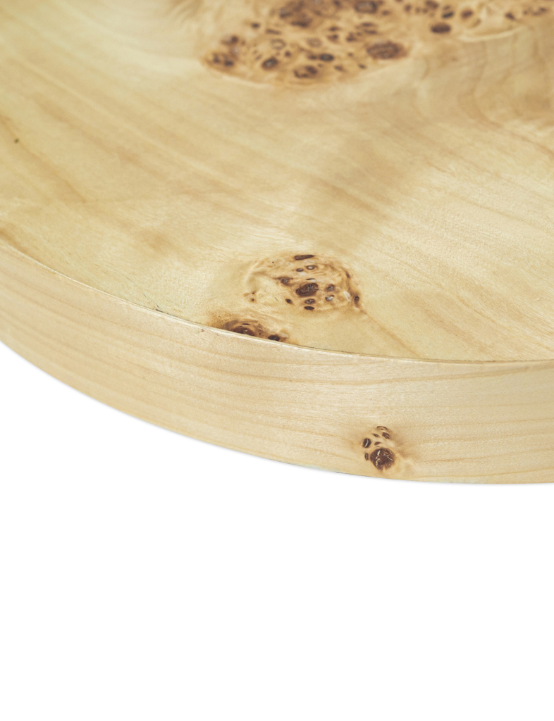 Burl Side Table