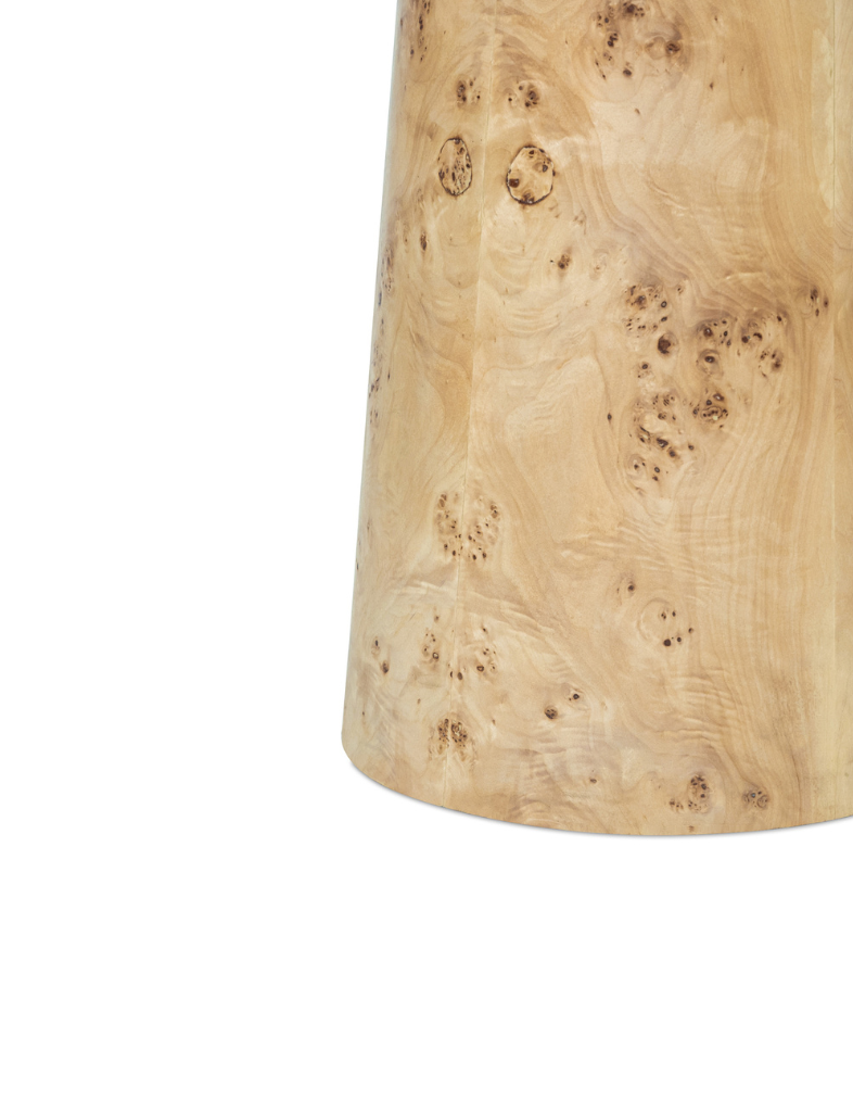 Burl Side Table