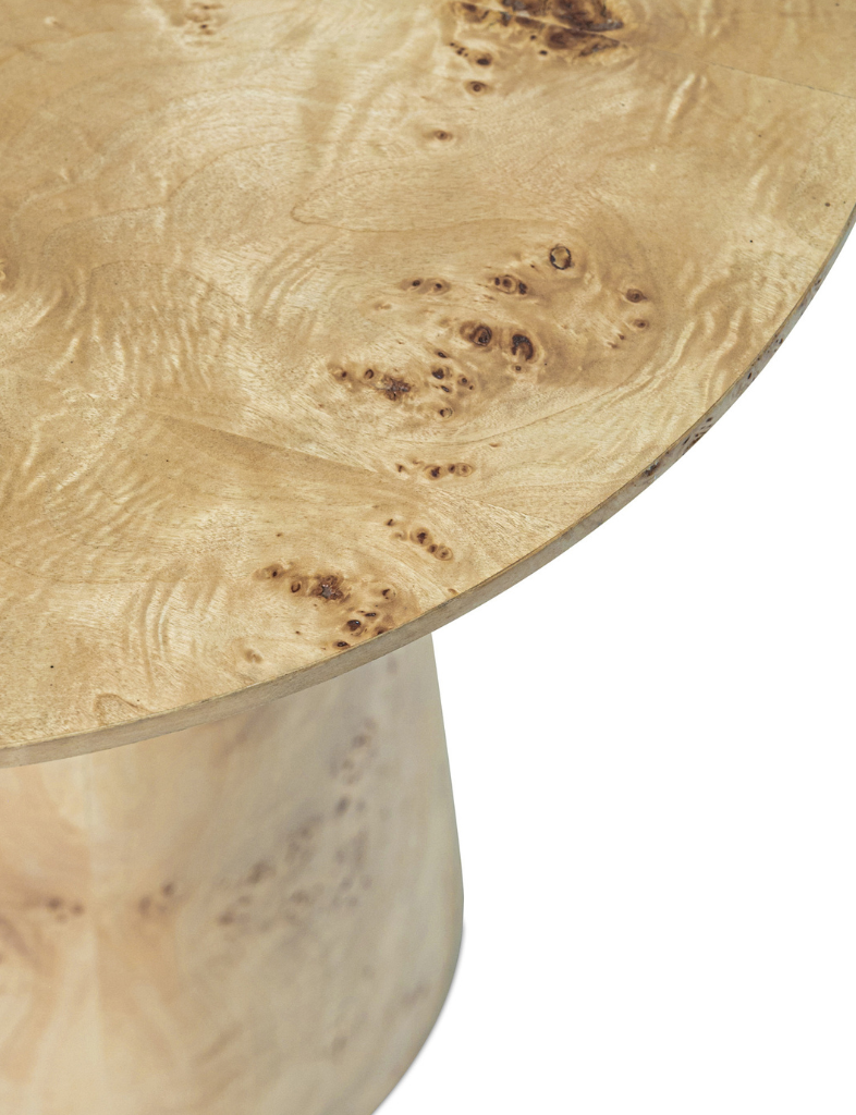 Burl Side Table