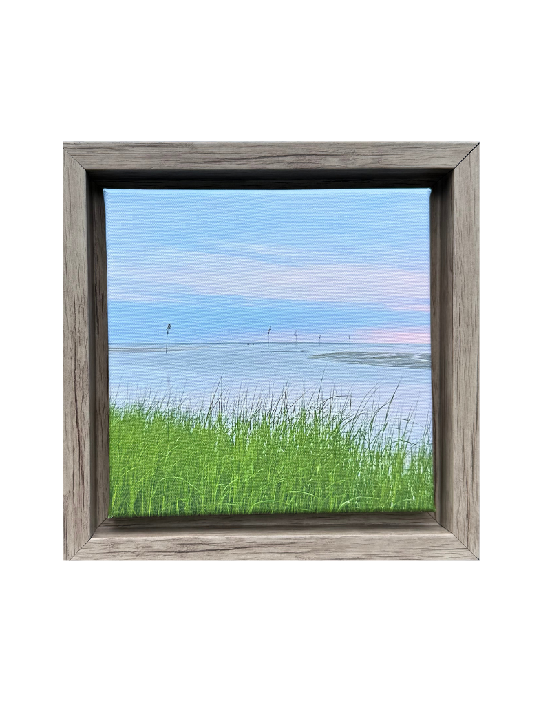 Rock Harbor in Spring Framed Print
