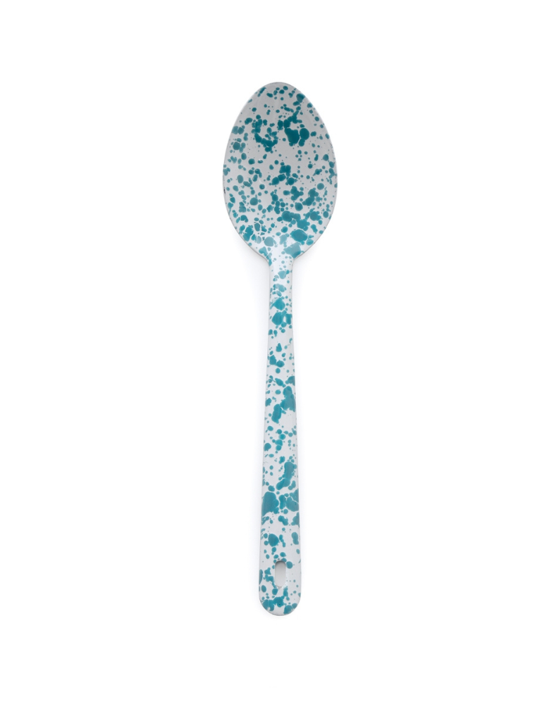 Splatter Enamelware Serving Spoon