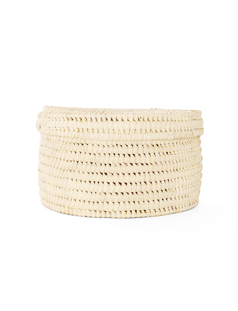 Lidded Palm Basket