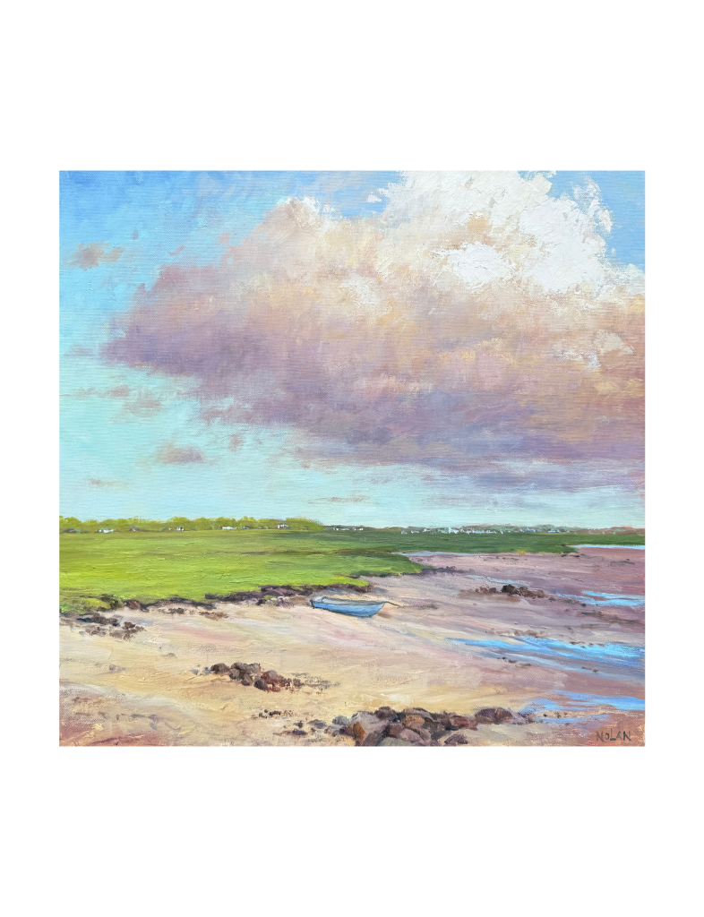 Biding Time Oil Painting