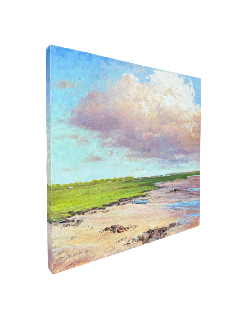 Biding Time Oil Painting