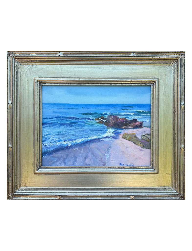 Crashing Tide Oil Painting