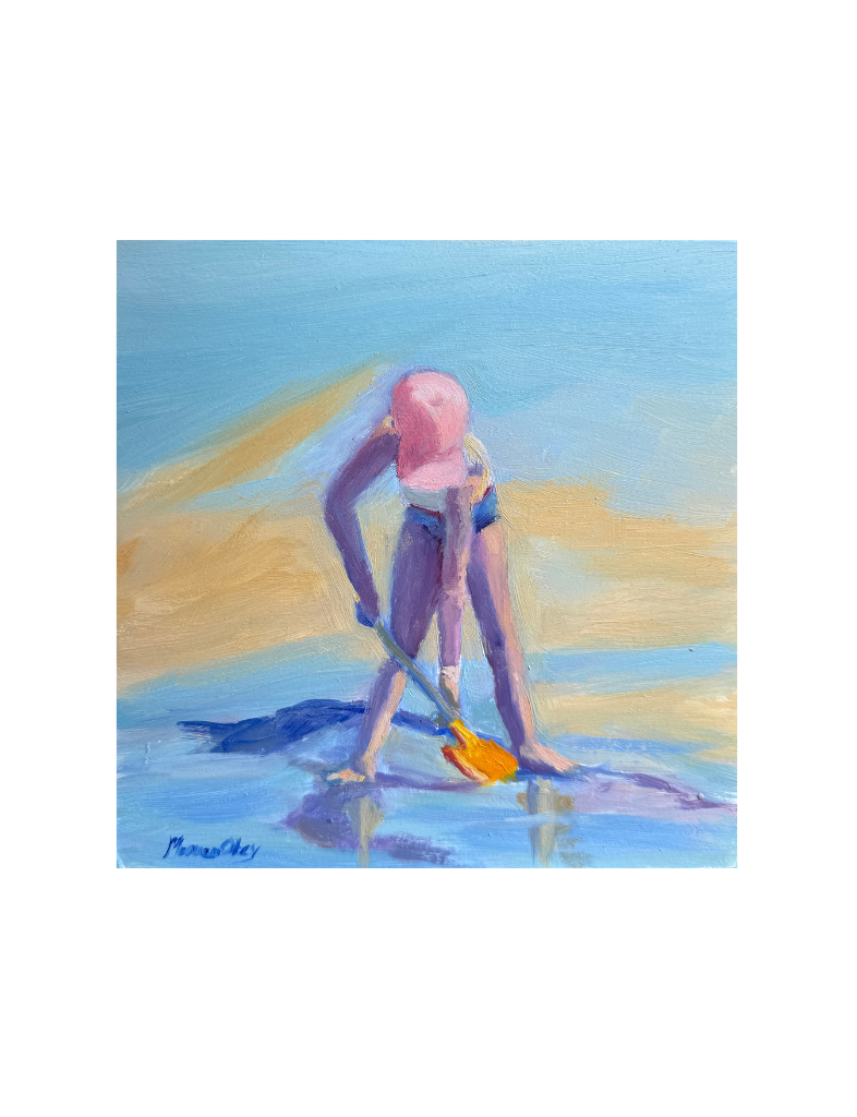 Little Digger Oil Painting