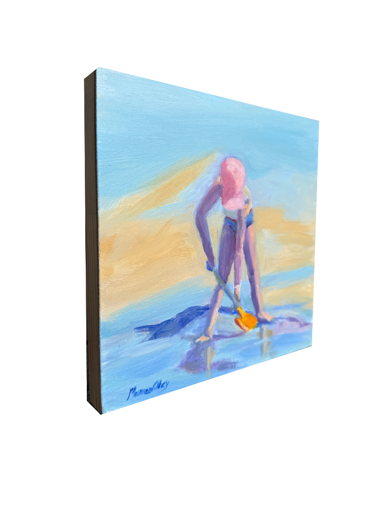 Little Digger Oil Painting