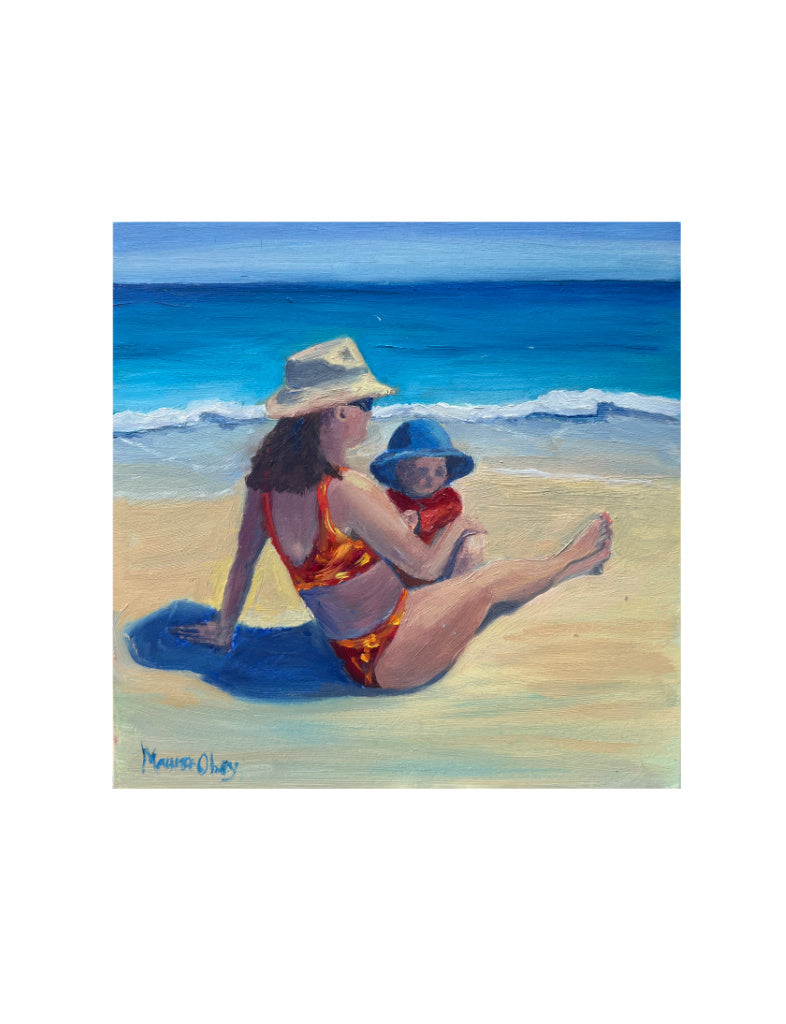 Catching the Rays Oil Painting