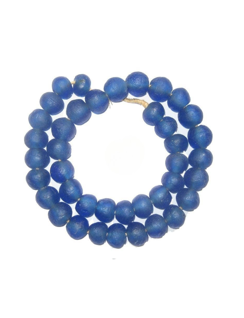 Midnight Recycled Glass Beads