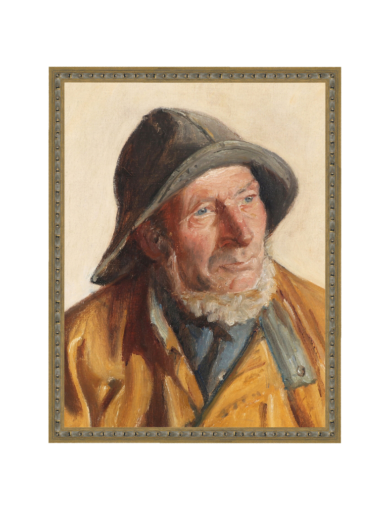 Sea Captain Vintage Print