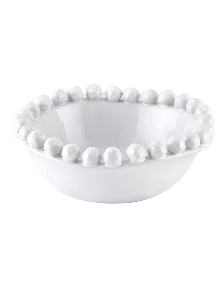 White Beaded Bowl