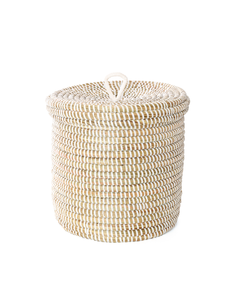 Lidded Storage Basket