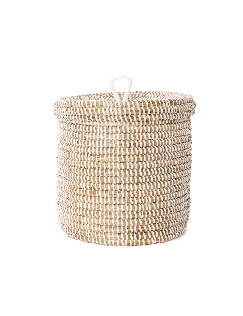 Lidded Storage Basket