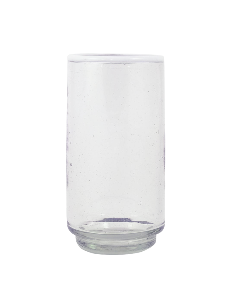 White Rimmed Glass