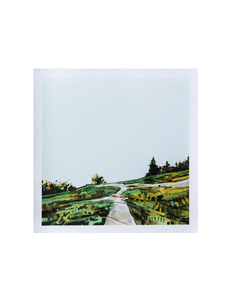 Valley Peak Trail Canvas Print