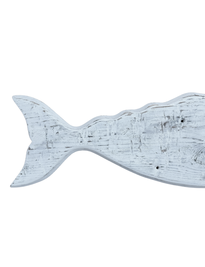 Large Cape Cod Wooden Whale