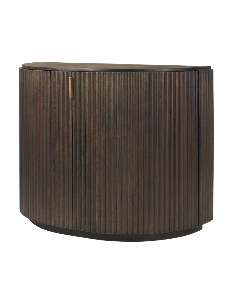 Fluted Accent Cabinet