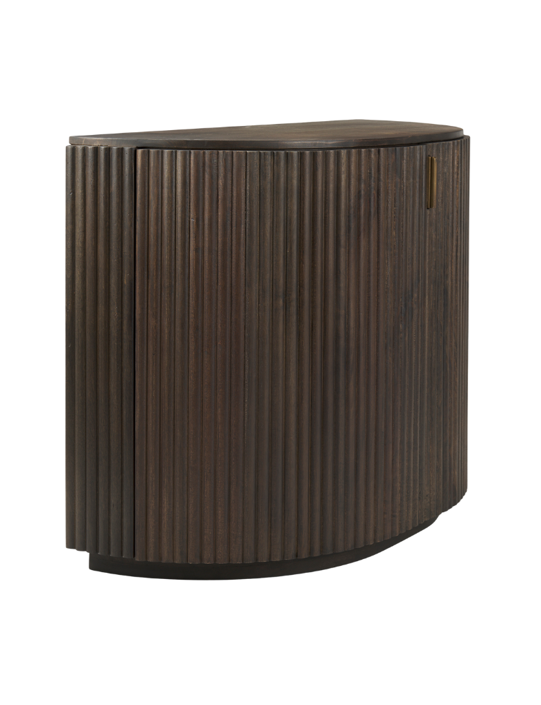 Fluted Accent Cabinet