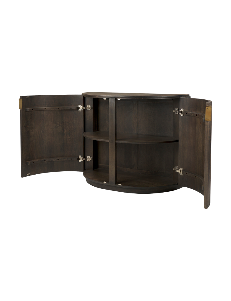 Fluted Accent Cabinet