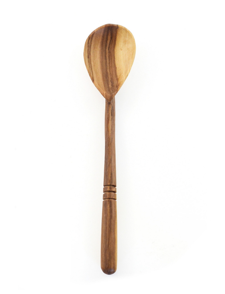 Banded Olive Wood Spoon