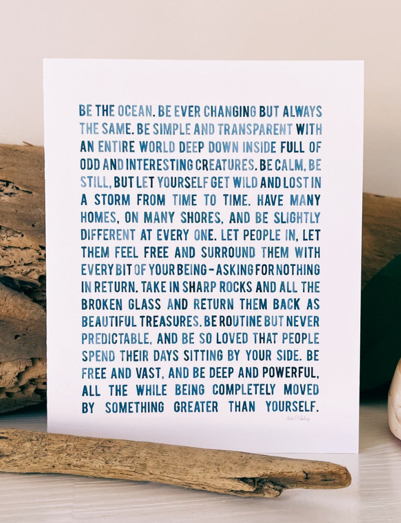 Be the Ocean Card