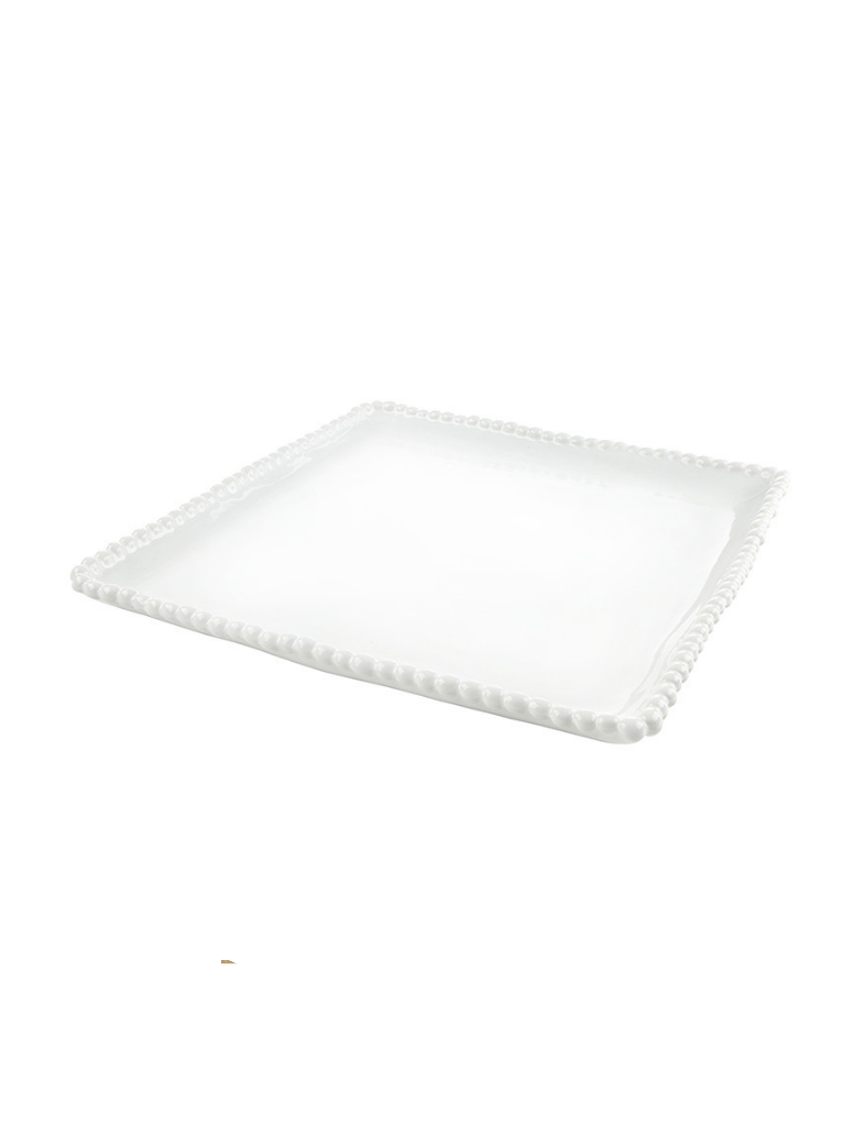 Ceramic Beaded Platter