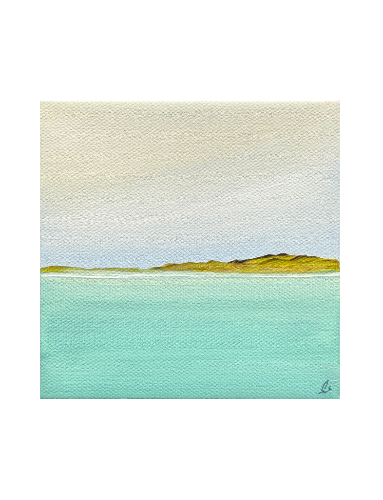 Seafoam Silence Painting