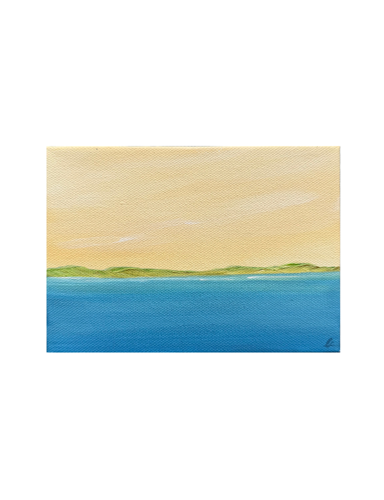Horizon in Amber Painting