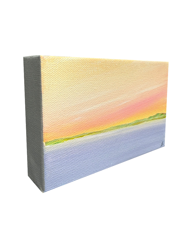 Salt and Afterglow Painting