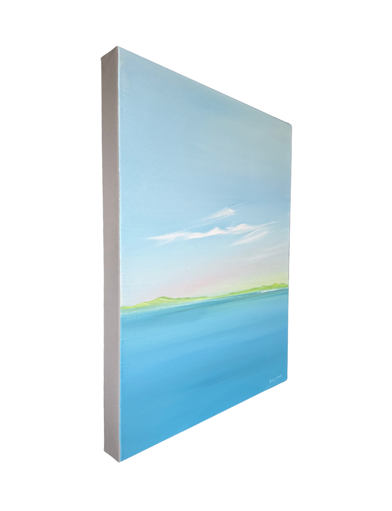 Still Waters, Soft Skies Painting