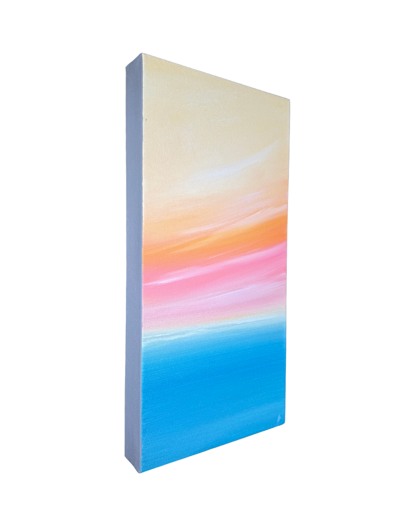 Golden Hour Horizon Painting