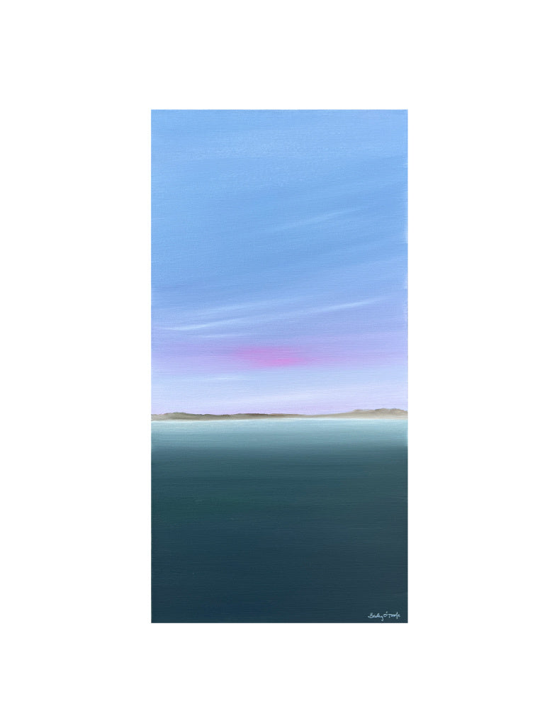 Saltwater Solace Acrylic Painting