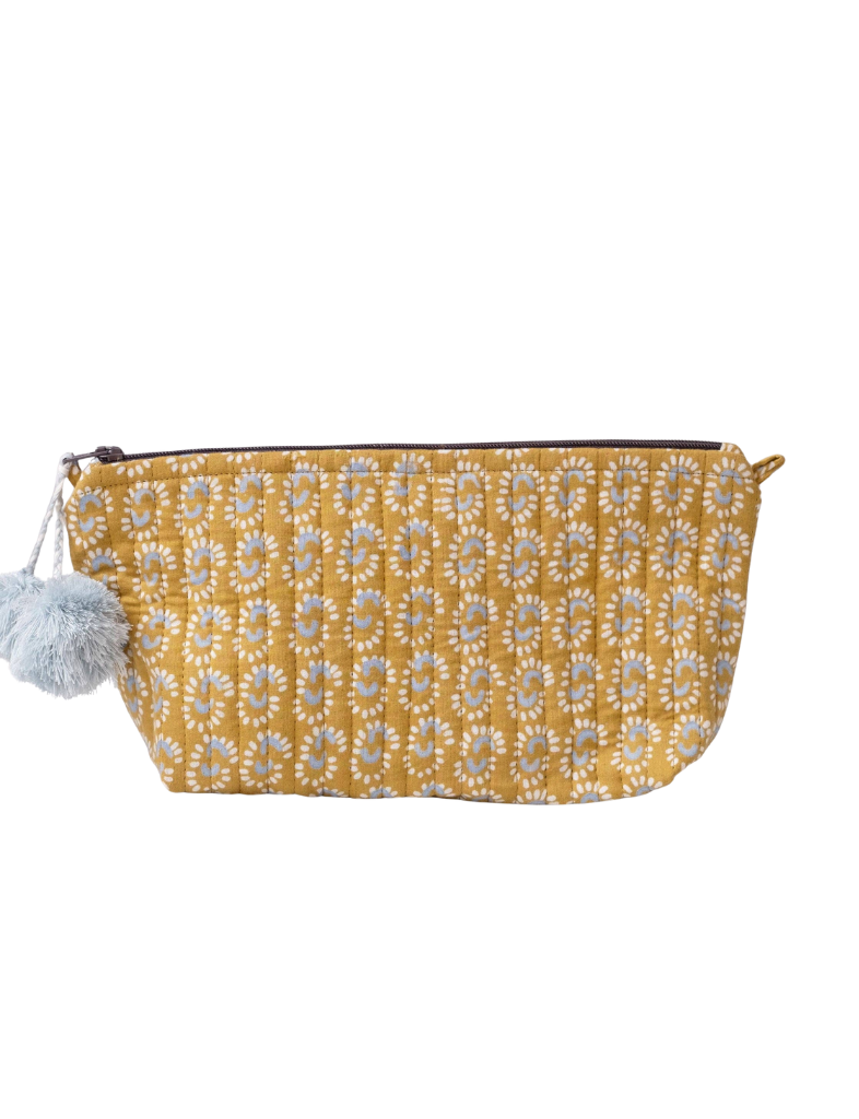 Zahra Block Printed Pouch