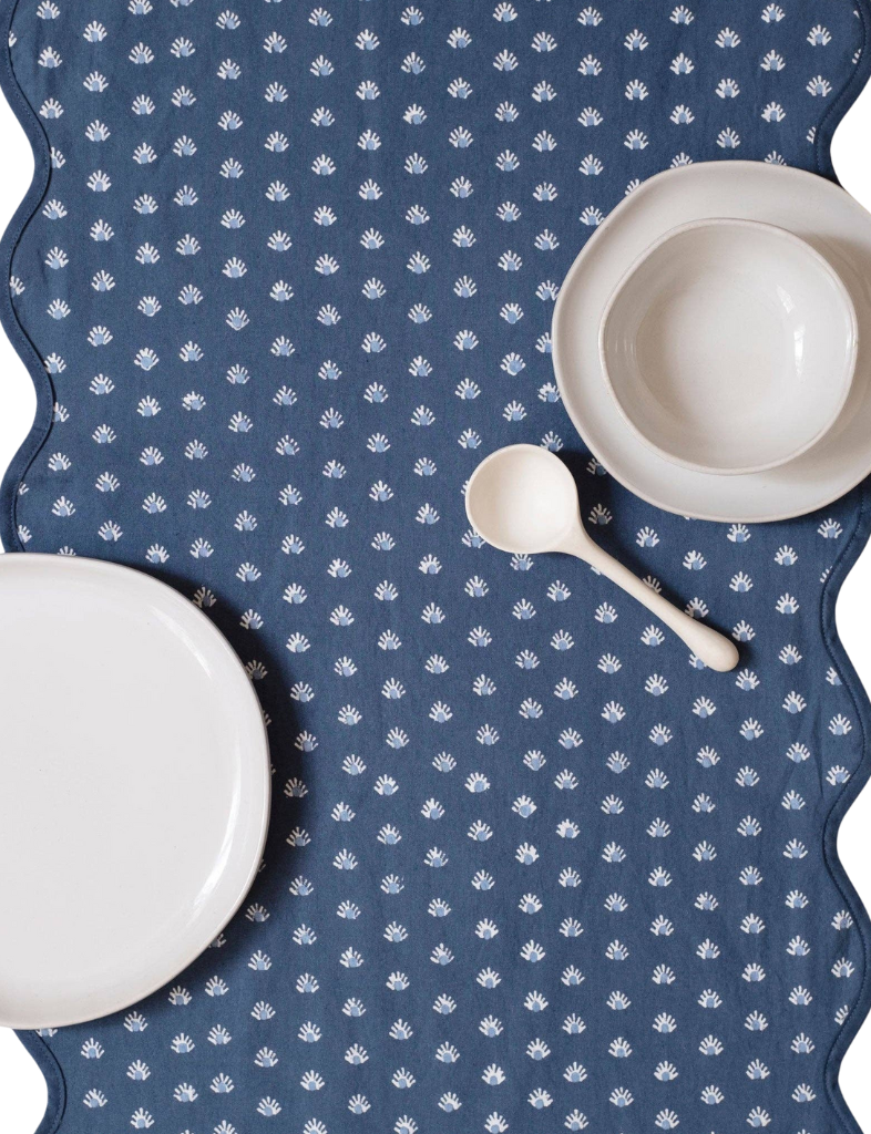 Averie Block Printed Table Runner