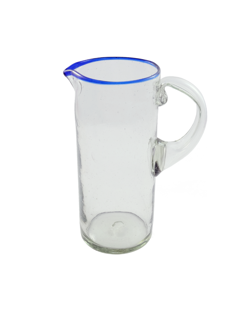 Blue Rimmed Pitcher