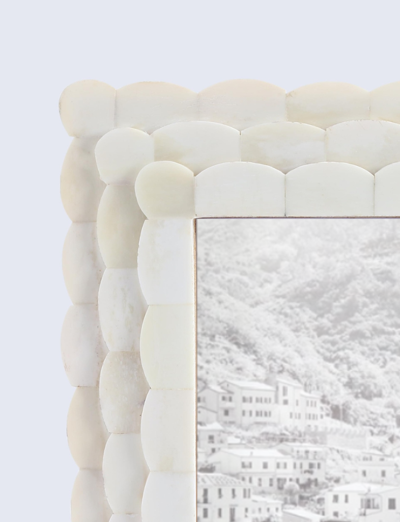 White Petal Frame