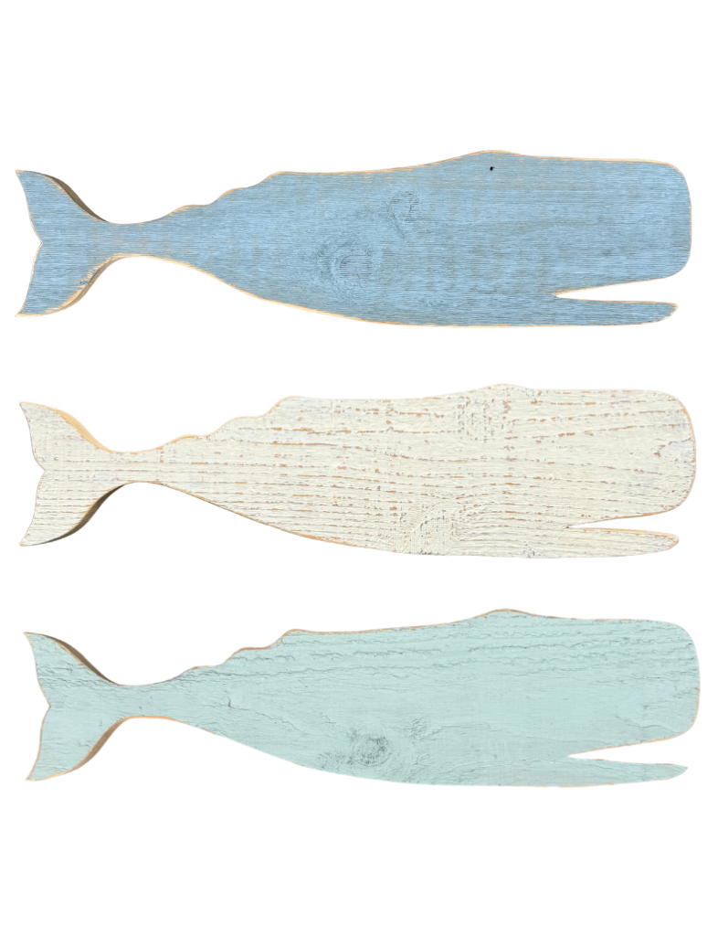 Cape Cod Wooden Whale