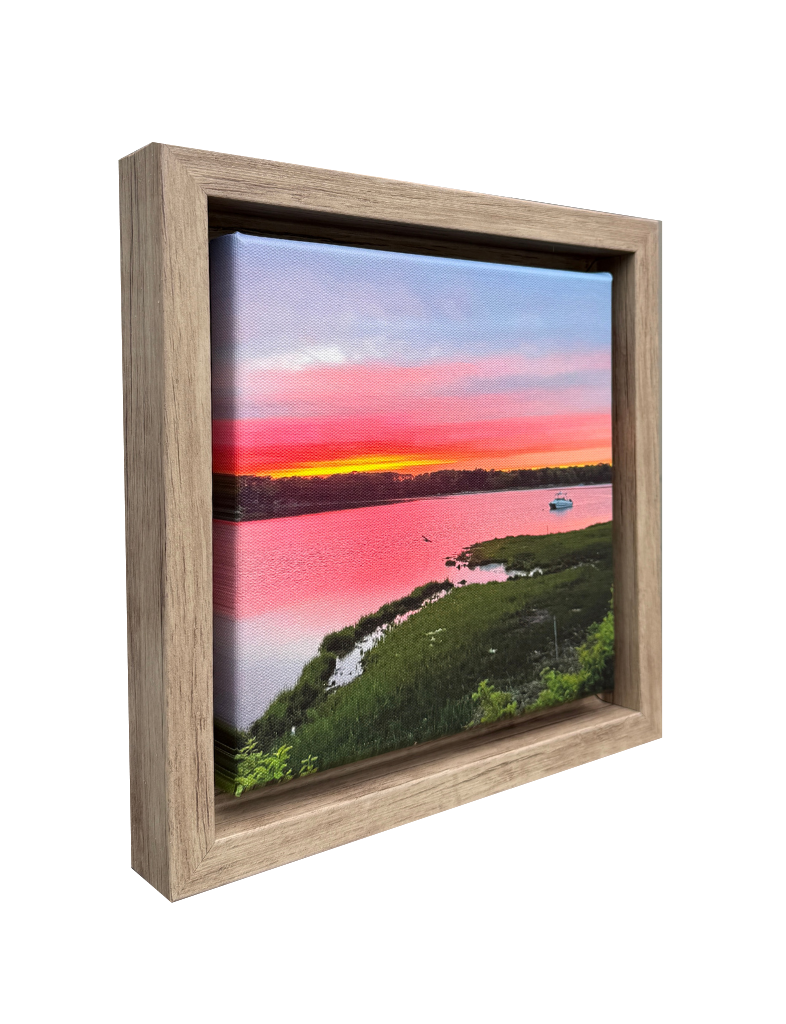 Bass River Sunset Framed Print