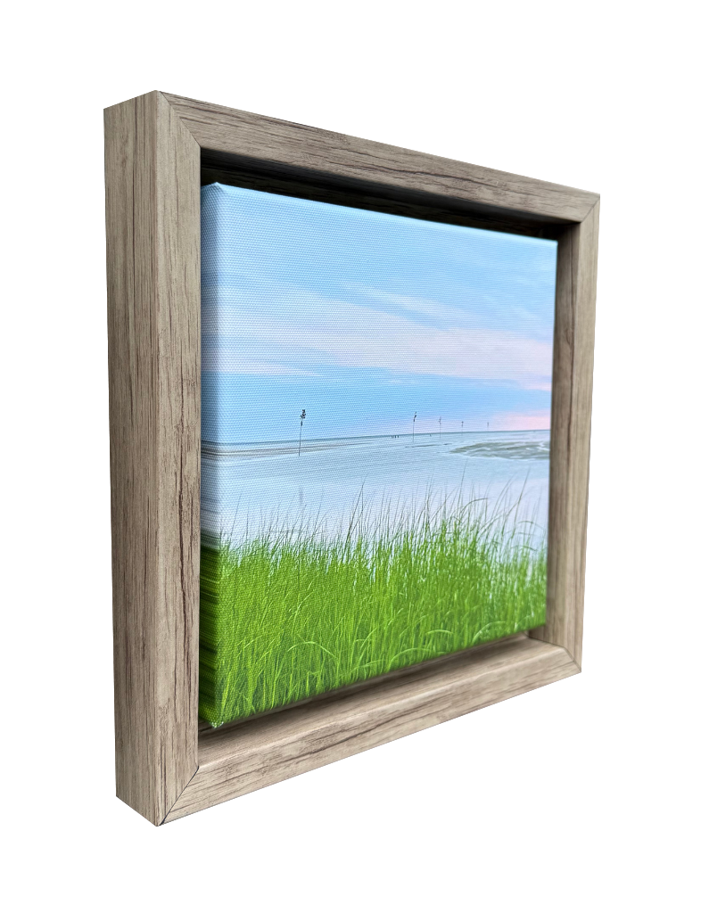 Rock Harbor in Spring Framed Print