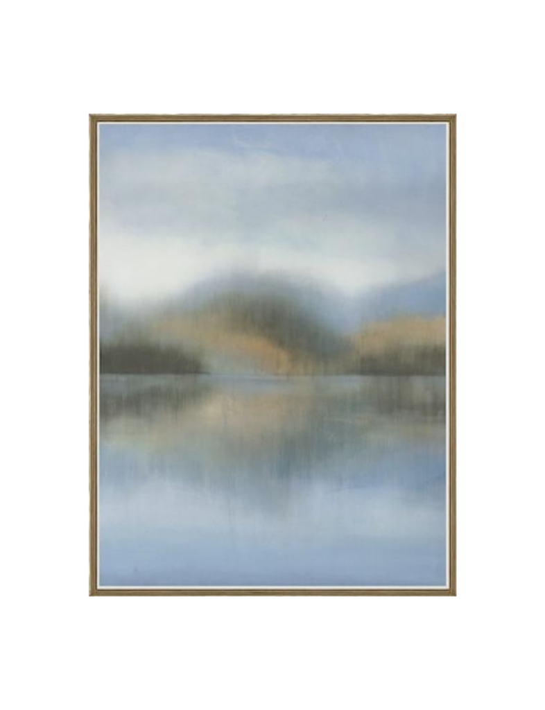 Glass Horizon I Framed Print