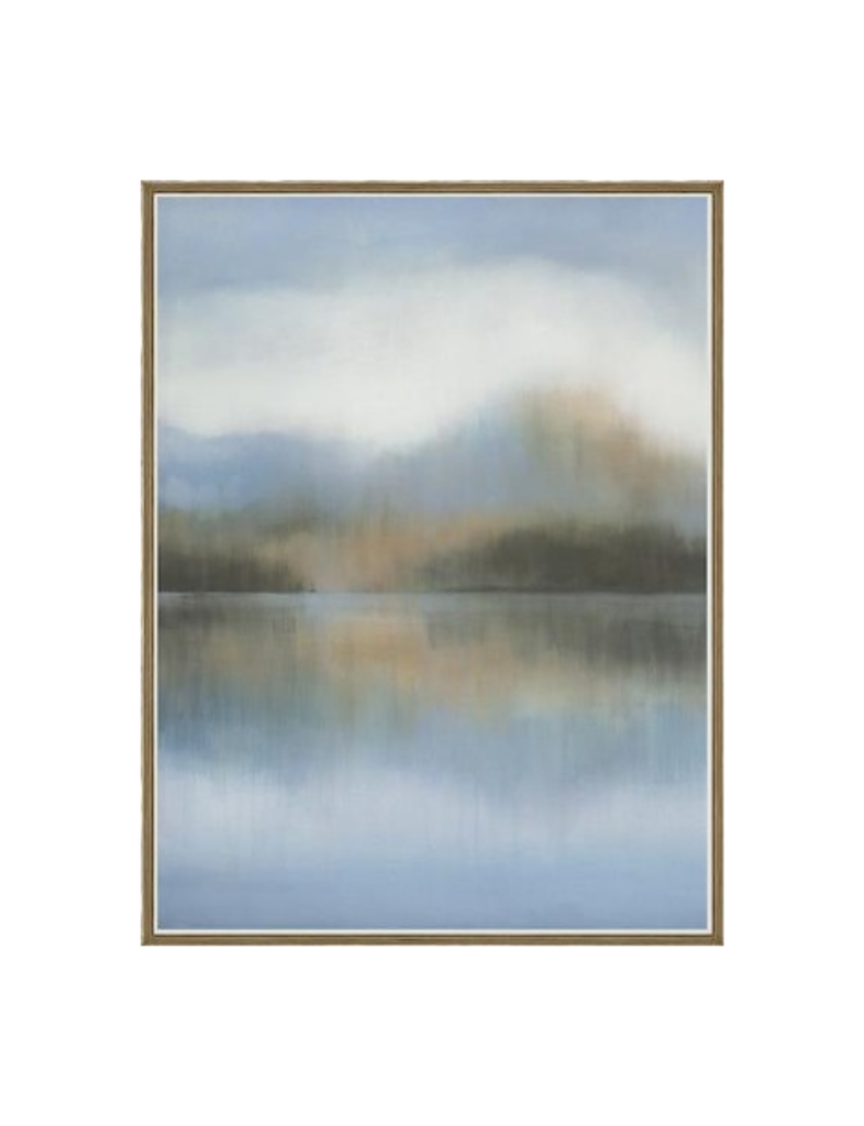 Glass Horizon II Framed Print