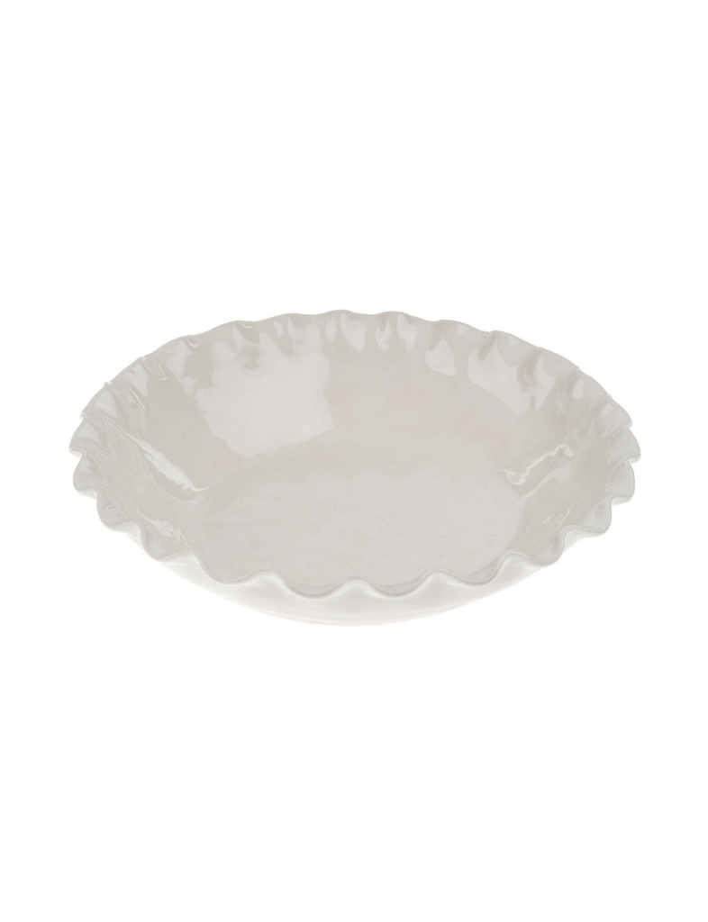 Lily Scalloped Serving Bowl