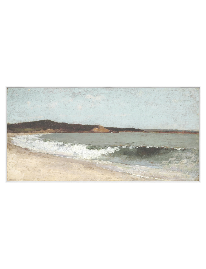 Waves Crashing Framed Print