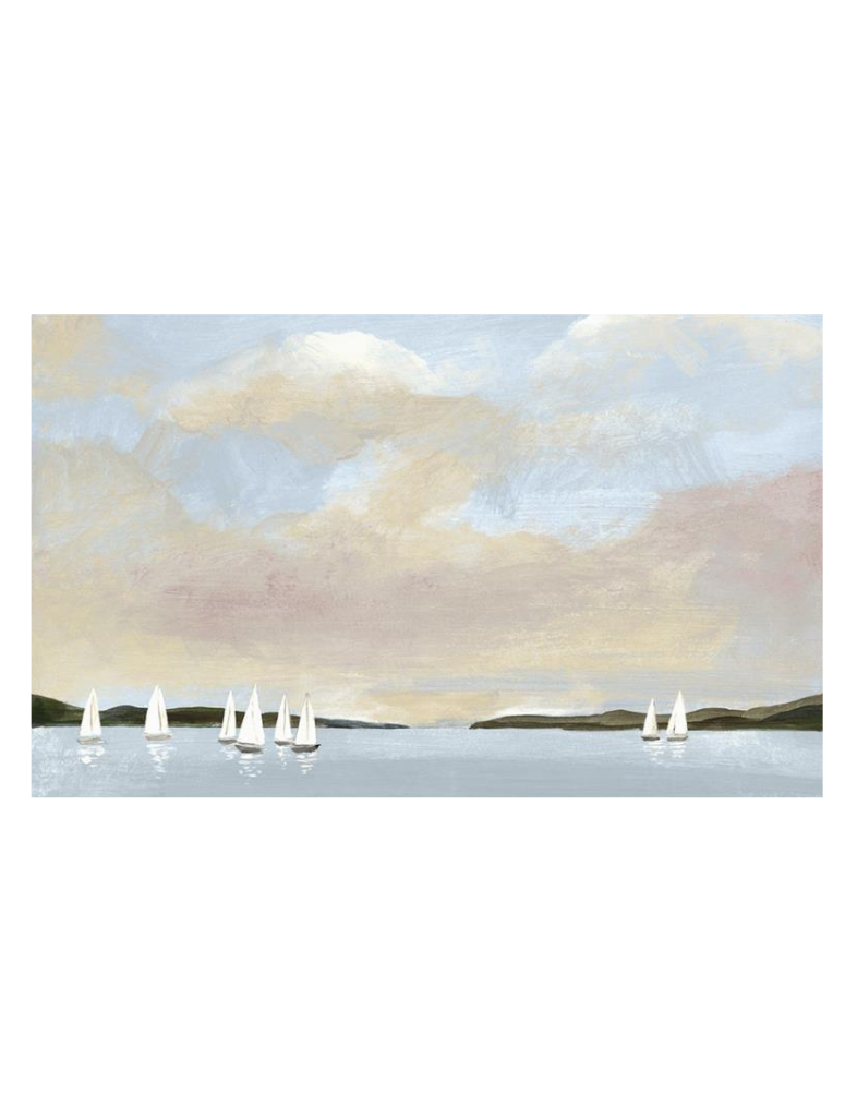 Quiet Sail Framed Print