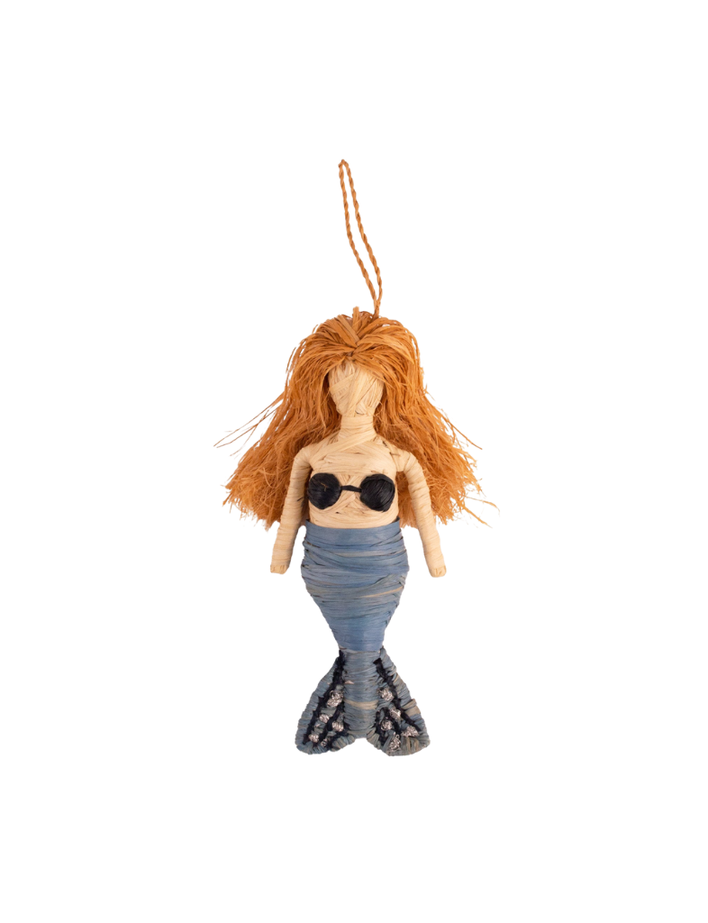 Woven Mermaid Ornament
