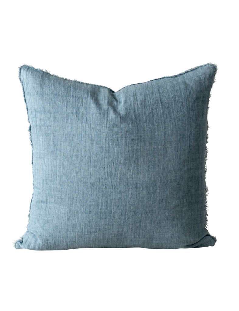 Indigo Linen Pillow