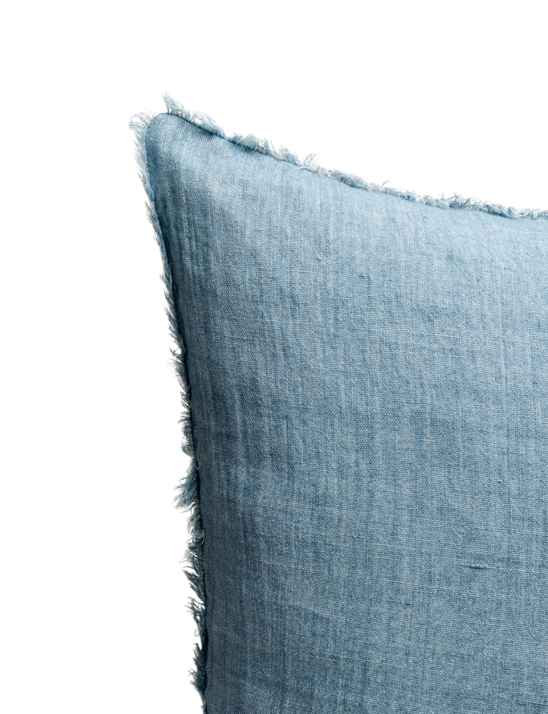 Indigo Linen Pillow
